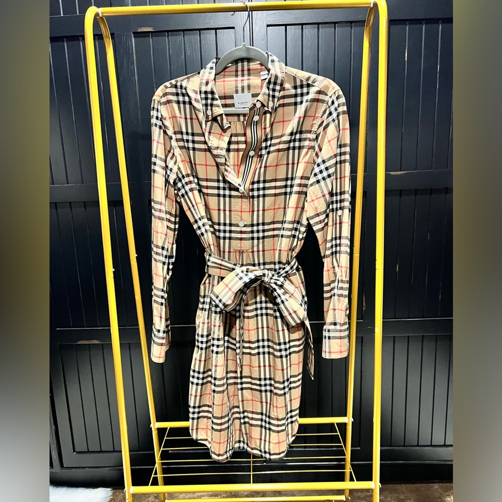 Burberry Cotton Shirt Dress